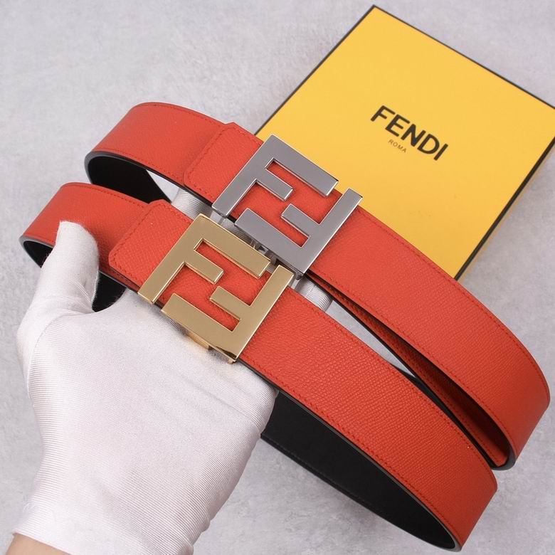 Fendi Belt 38mmX95-125cm 7D29